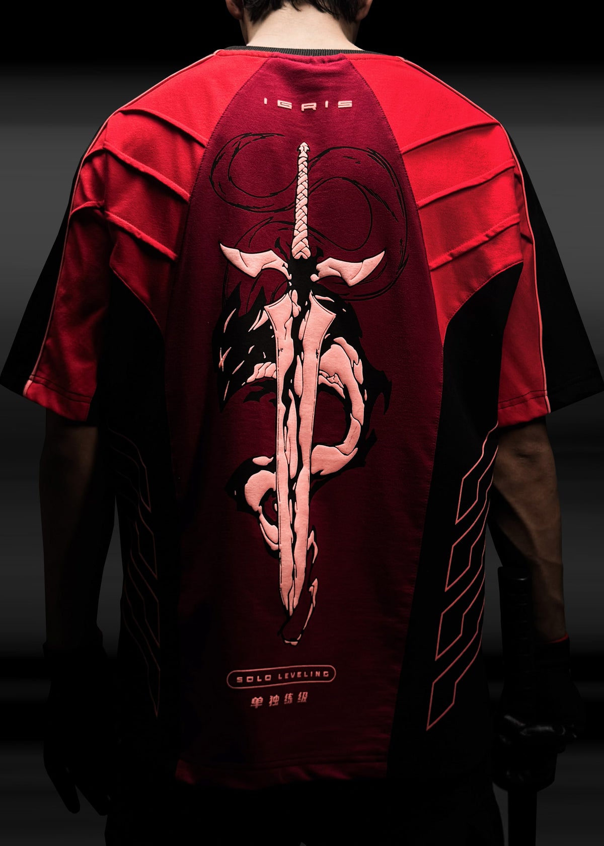 RED SOLO KNIGHT / OVERSIZED T-SHIRT