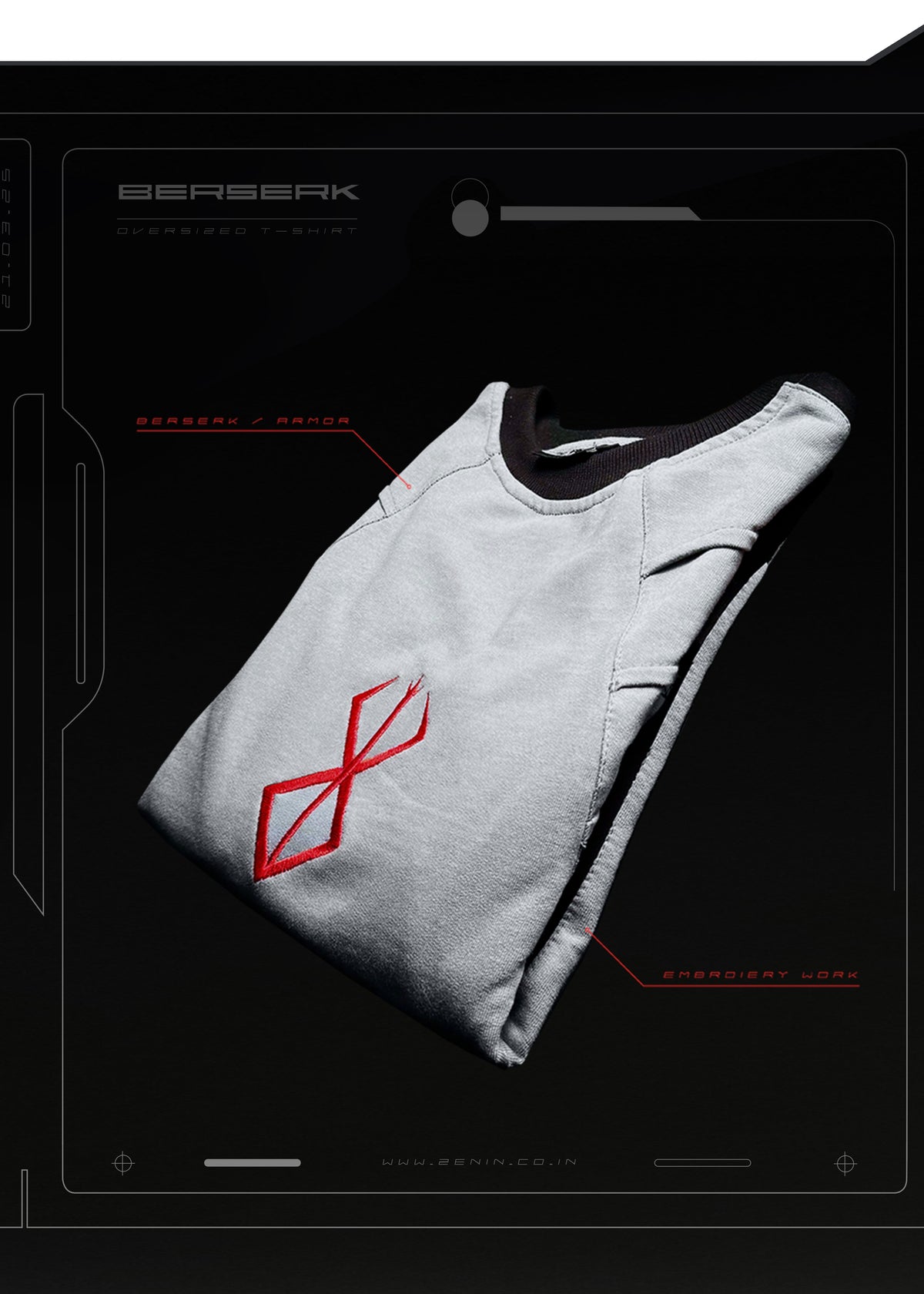 DEMON ARMOUR / OVERSIZED T-SHIRT