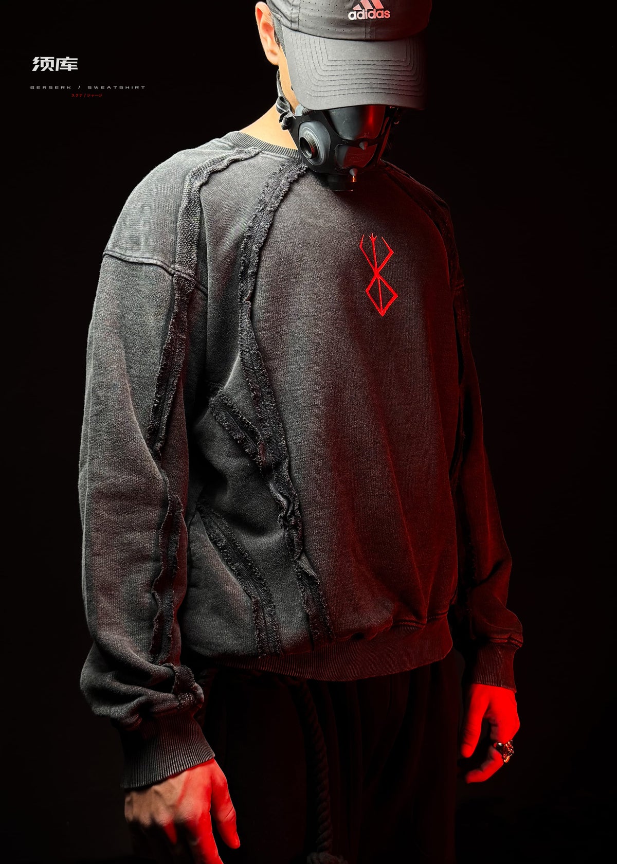 DEMON WASHED / SWEATSHIRT