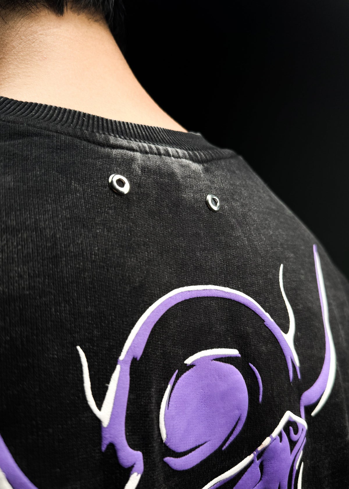 PURPLE CURSE / OVERSIZED T-SHIRT
