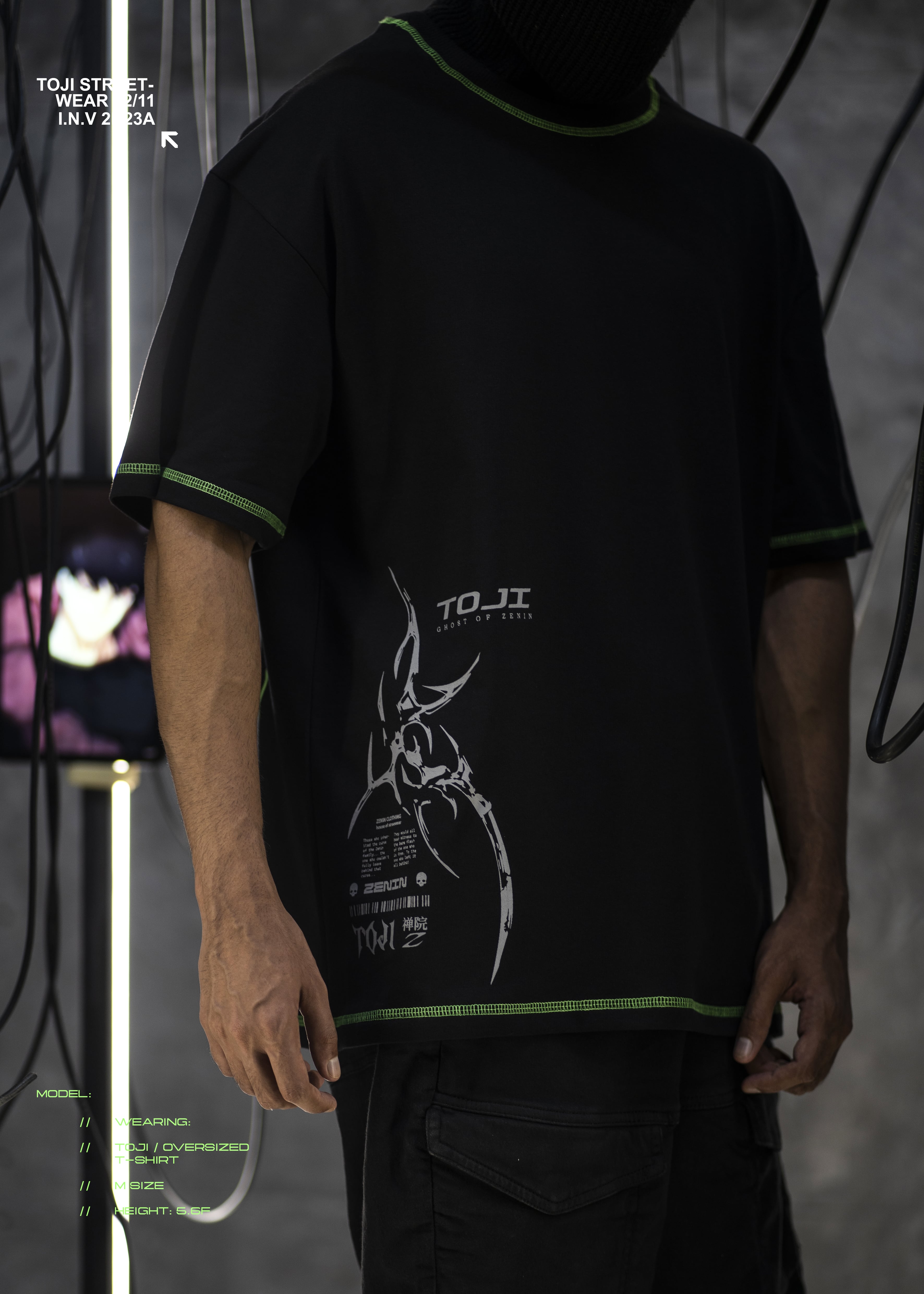 TOJI / 02 / OVERSIZED T-SHIRT