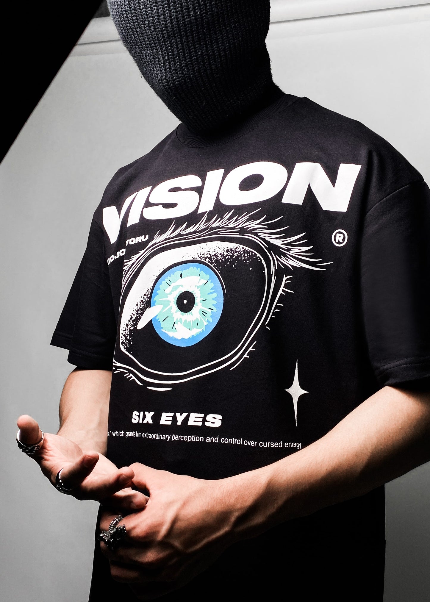 GOJO SIX EYES / OVERSIZED T-SHIRT