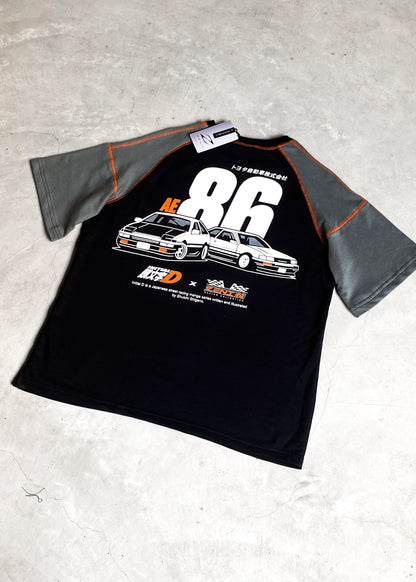 INITIAL D / AE86 RACING OVERSIZED T-SHIRT