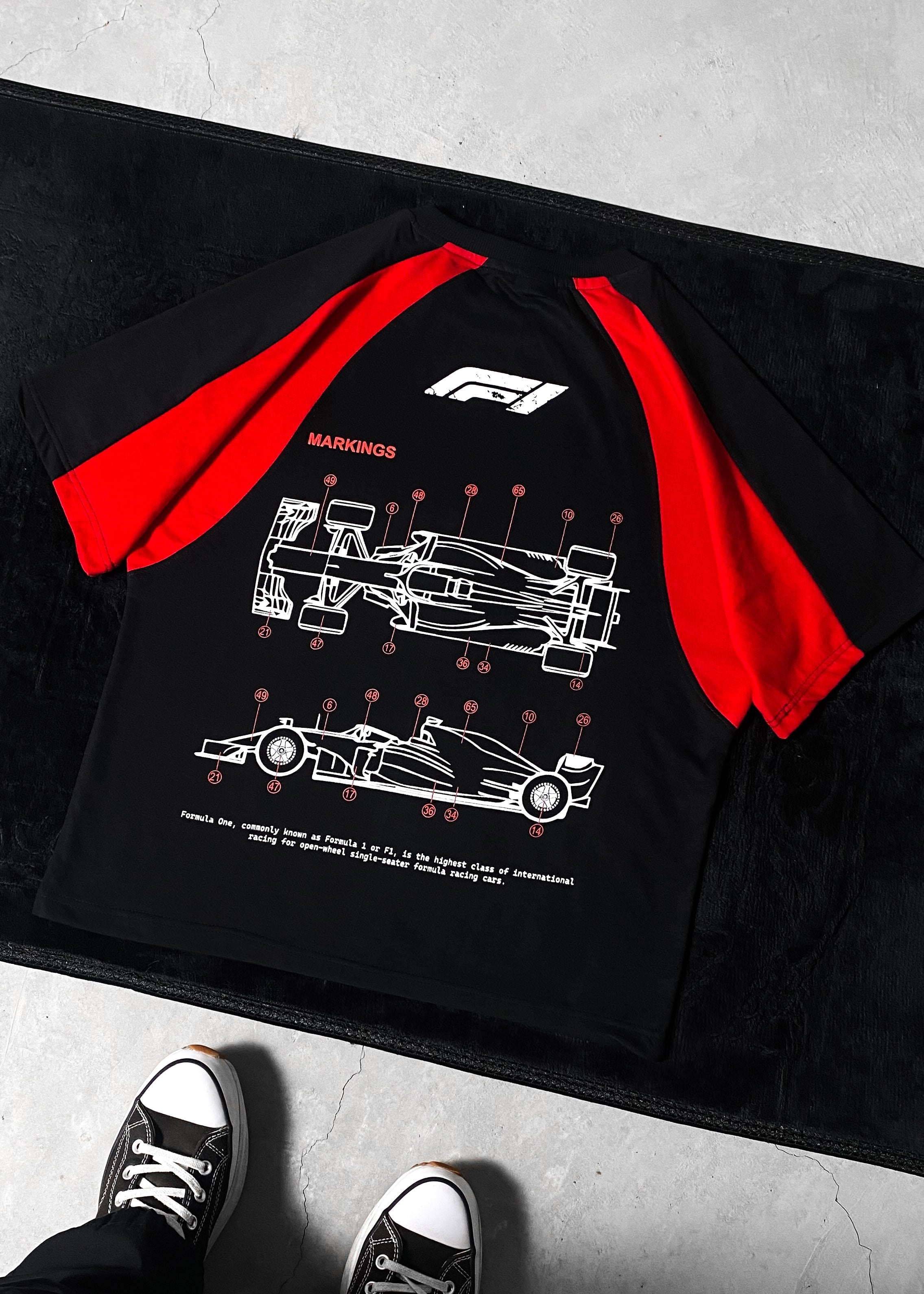 F1 / RACING OVERSIZED TSHIRT