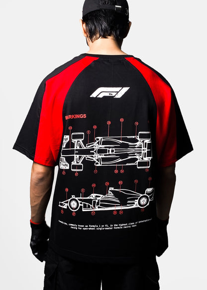 F1 / RACING OVERSIZED TSHIRT