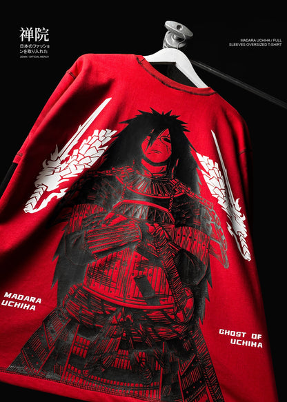 MADARA UCHIHA / 01 / OVERSIZED FULL SLEEVE T-SHIRT