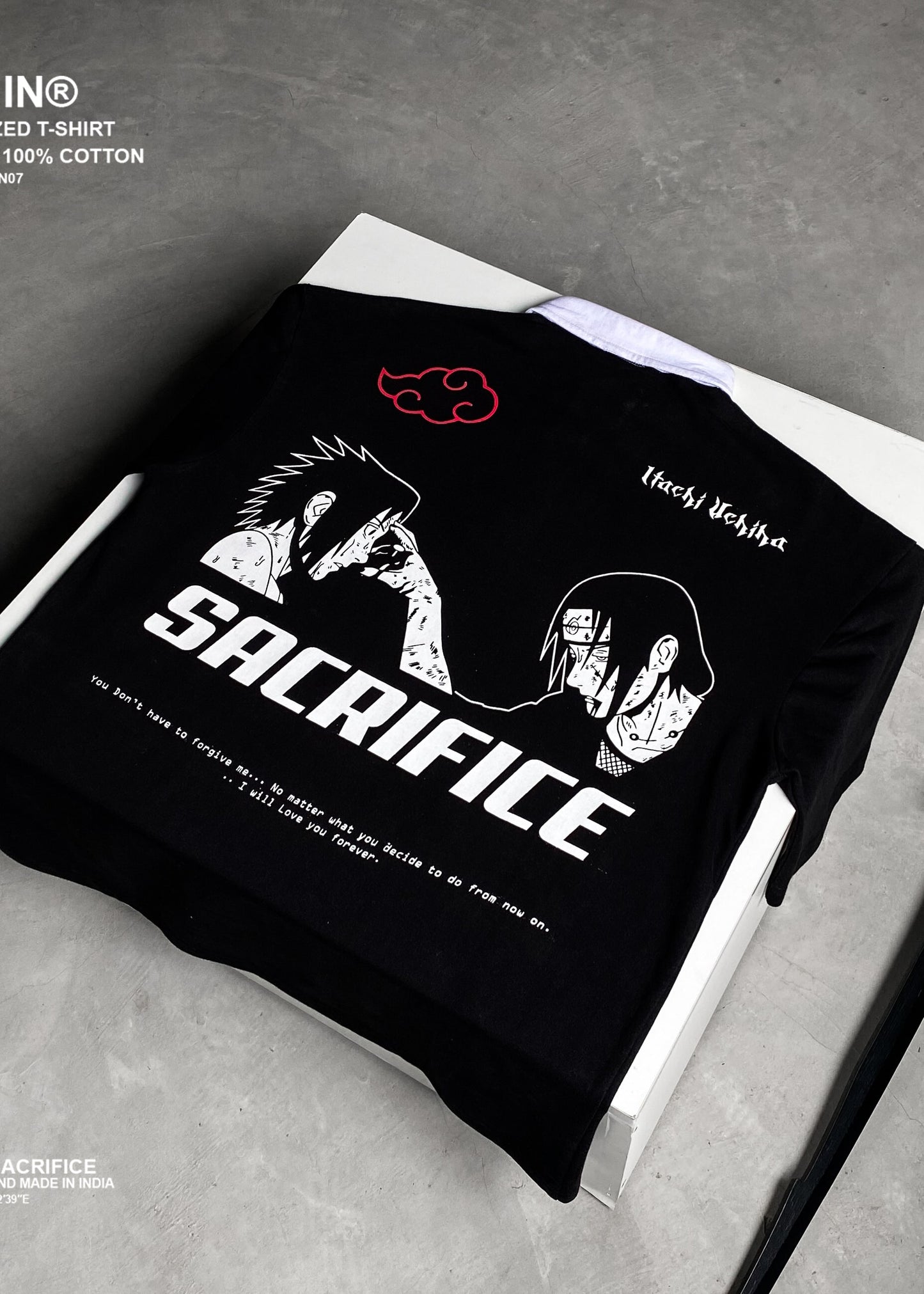 ITACHI / SACRIFICE / OVERSIZED T-SHIRT