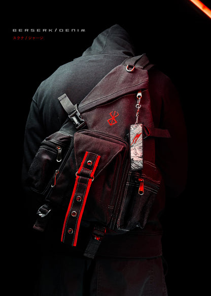 BERSERK DENIM / CROSSBODY BACKPACK