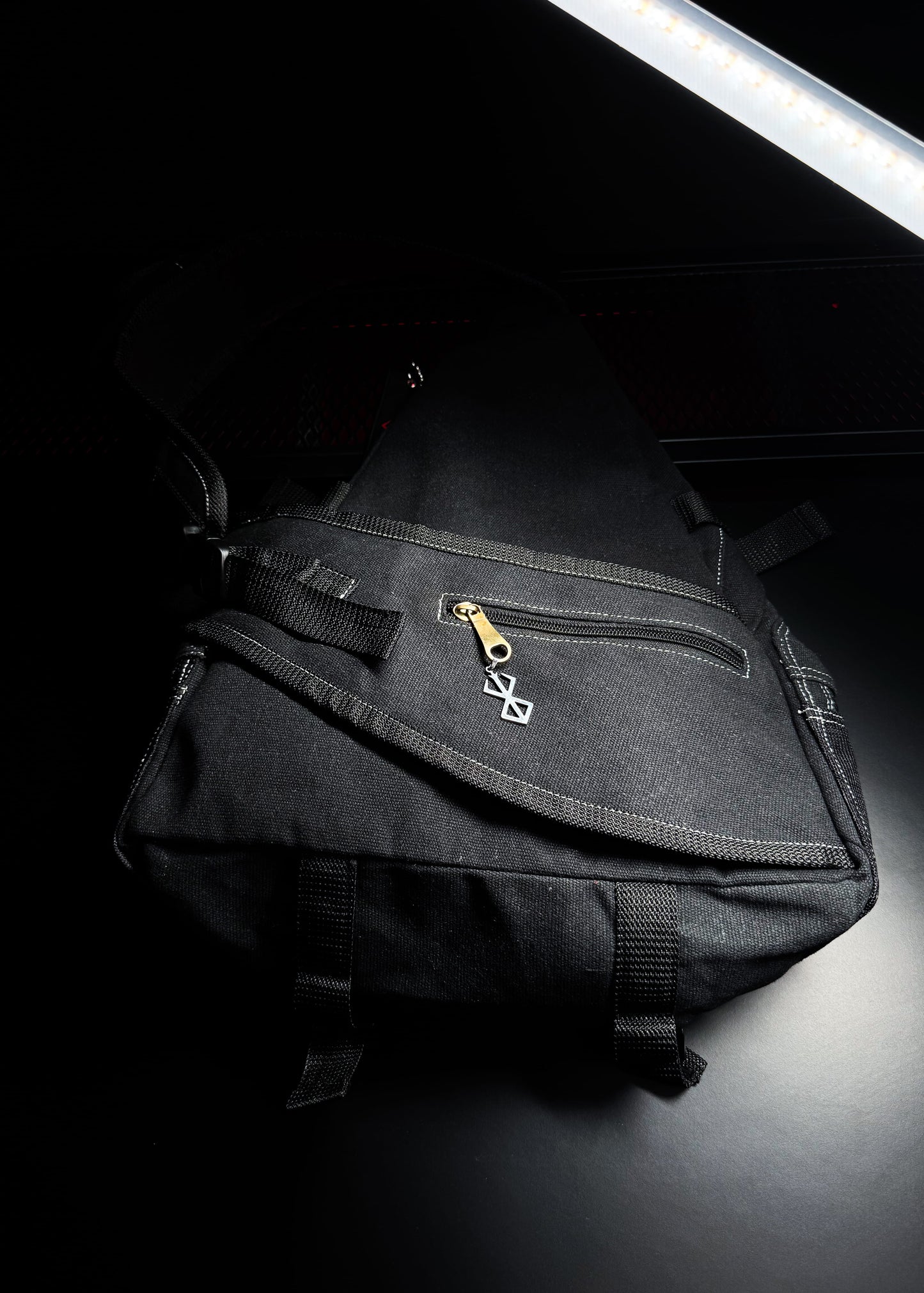 BERSERK DENIM / CROSSBODY BACKPACK