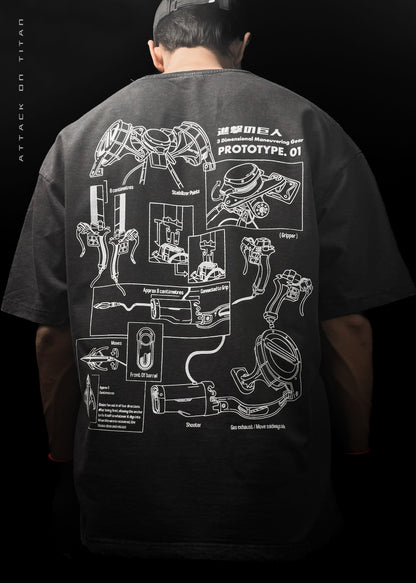 AOT GEAR / OVERSIZED T-SHIRT