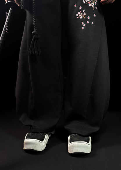 CHERRY BLOSSOM / BARREL SWEATPANTS