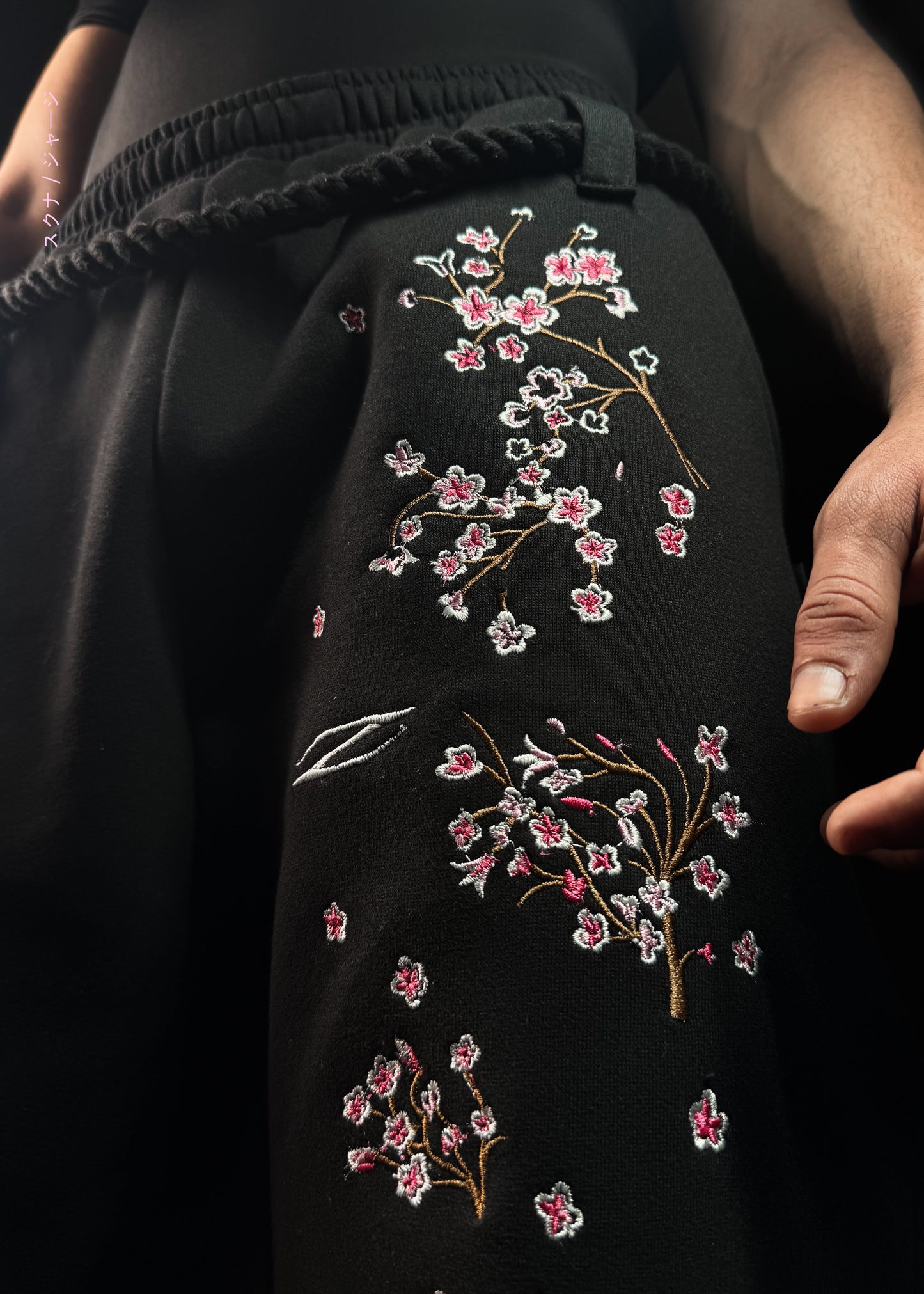 CHERRY BLOSSOM / BARREL SWEATPANTS