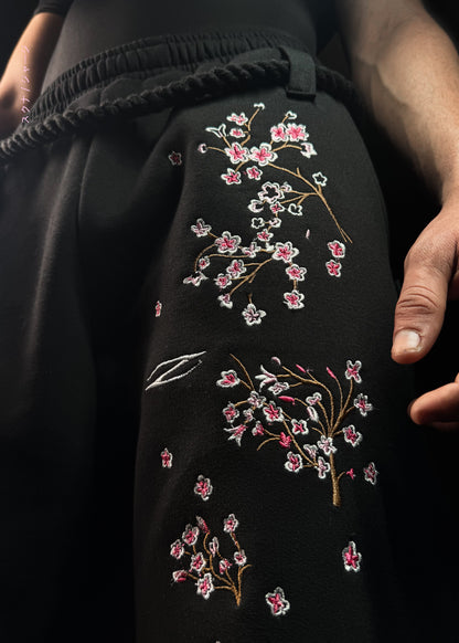 CHERRY BLOSSOM / BARREL SWEATPANTS