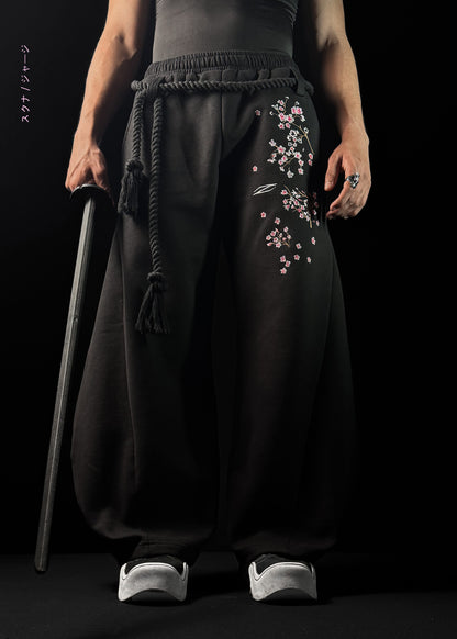 CHERRY BLOSSOM / BARREL SWEATPANTS
