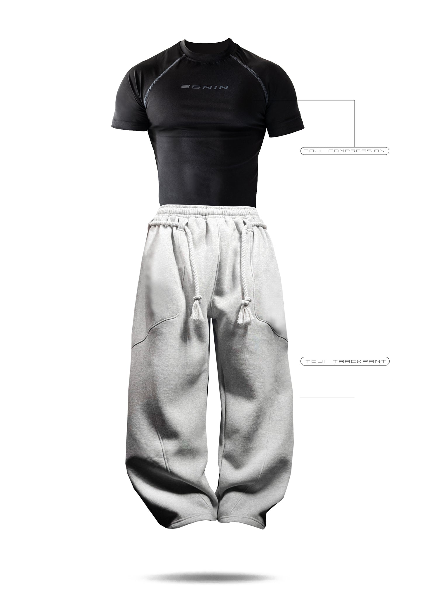 TOJI SUIT / COMPRESSION & SWEATPANT