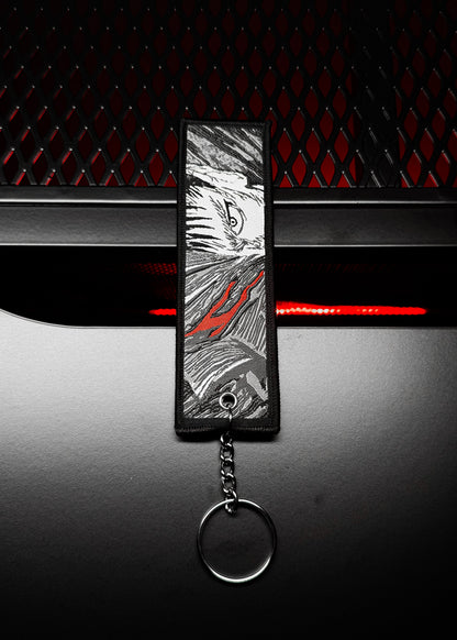 DEMON / WOVEN KEYCHAIN