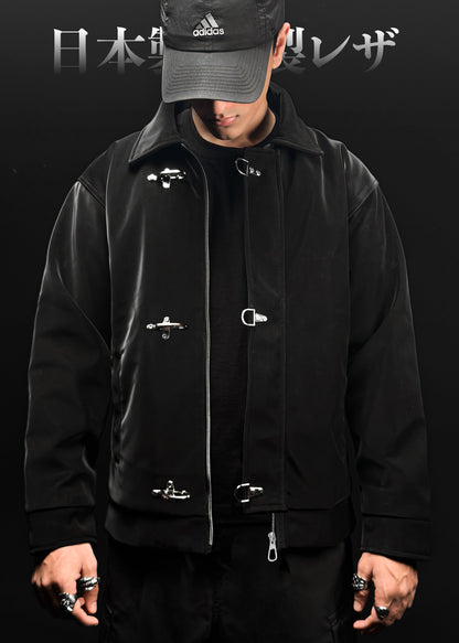 IRON HOOK / LEATHER JACKET