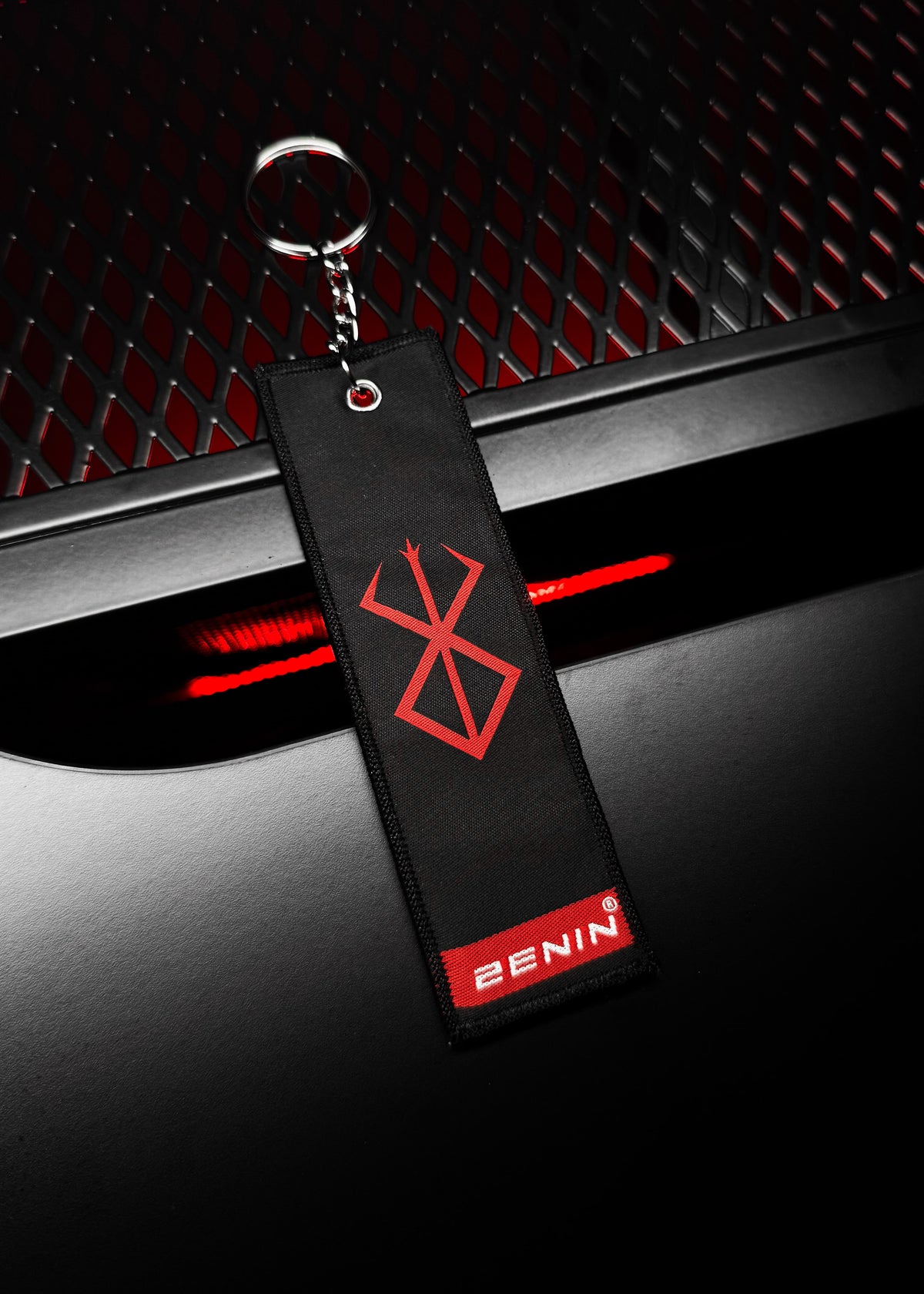 DEMON / WOVEN KEYCHAIN