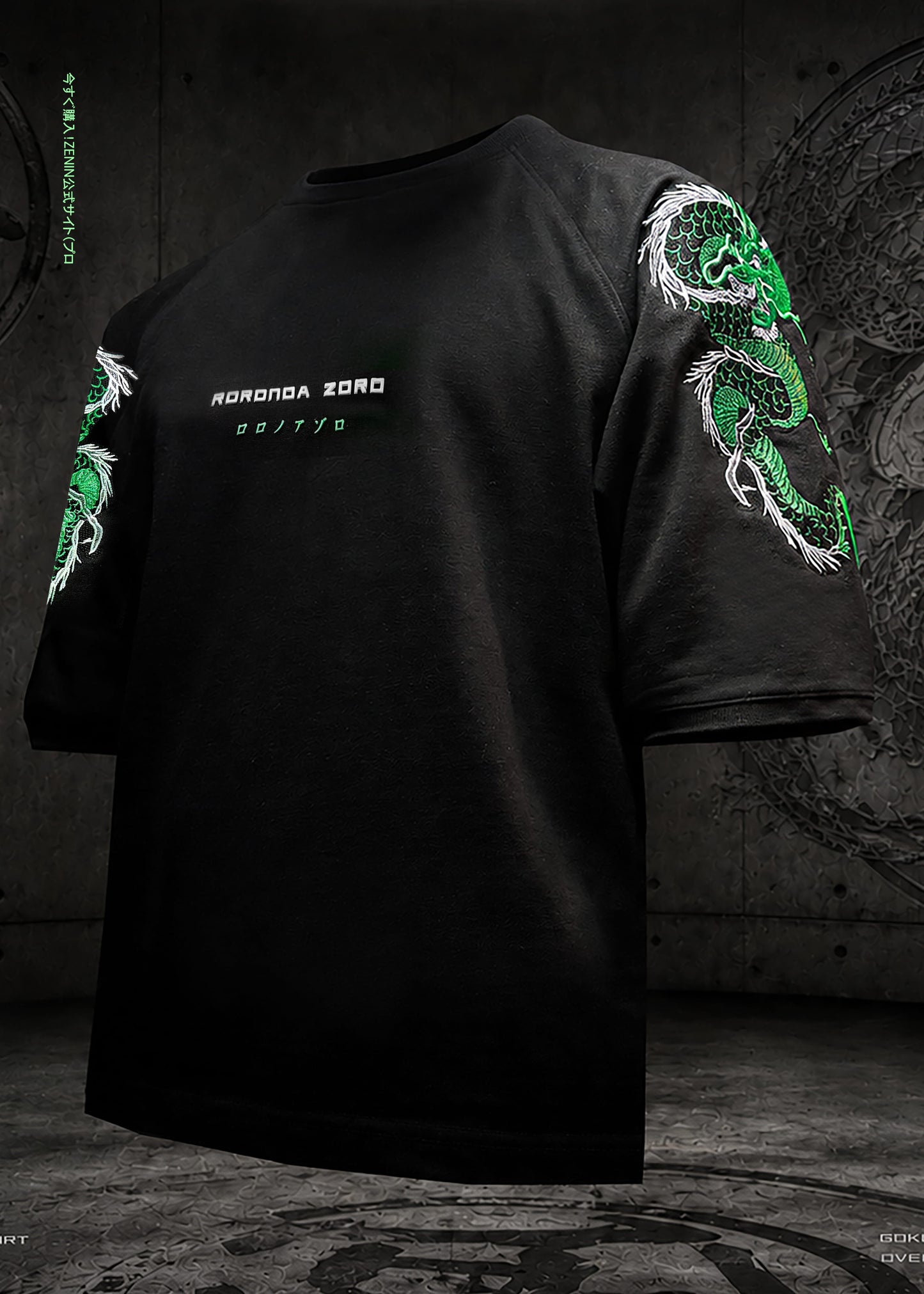 ZORO EMBROIDERY / OVERSIZED T-SHIRT