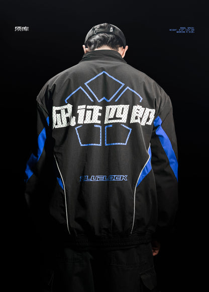 BLACK BLUELOCK / PARACHUTE JACKET