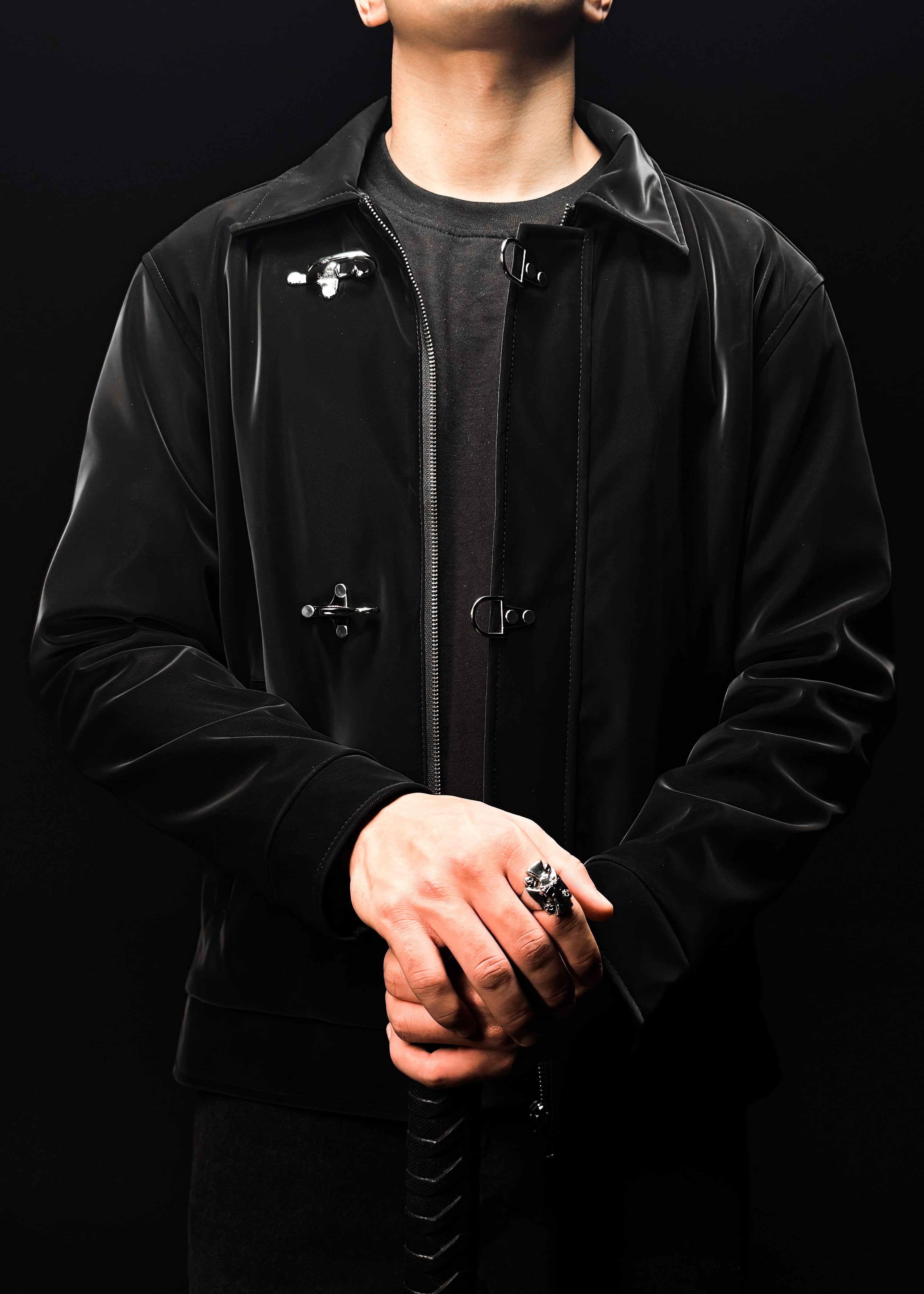 IRON HOOK / LEATHER JACKET – ZENIN