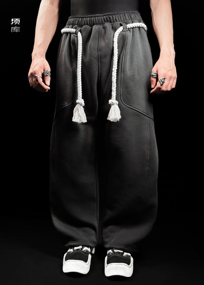 BLACK CURSED ROPE / SWEATPANTS