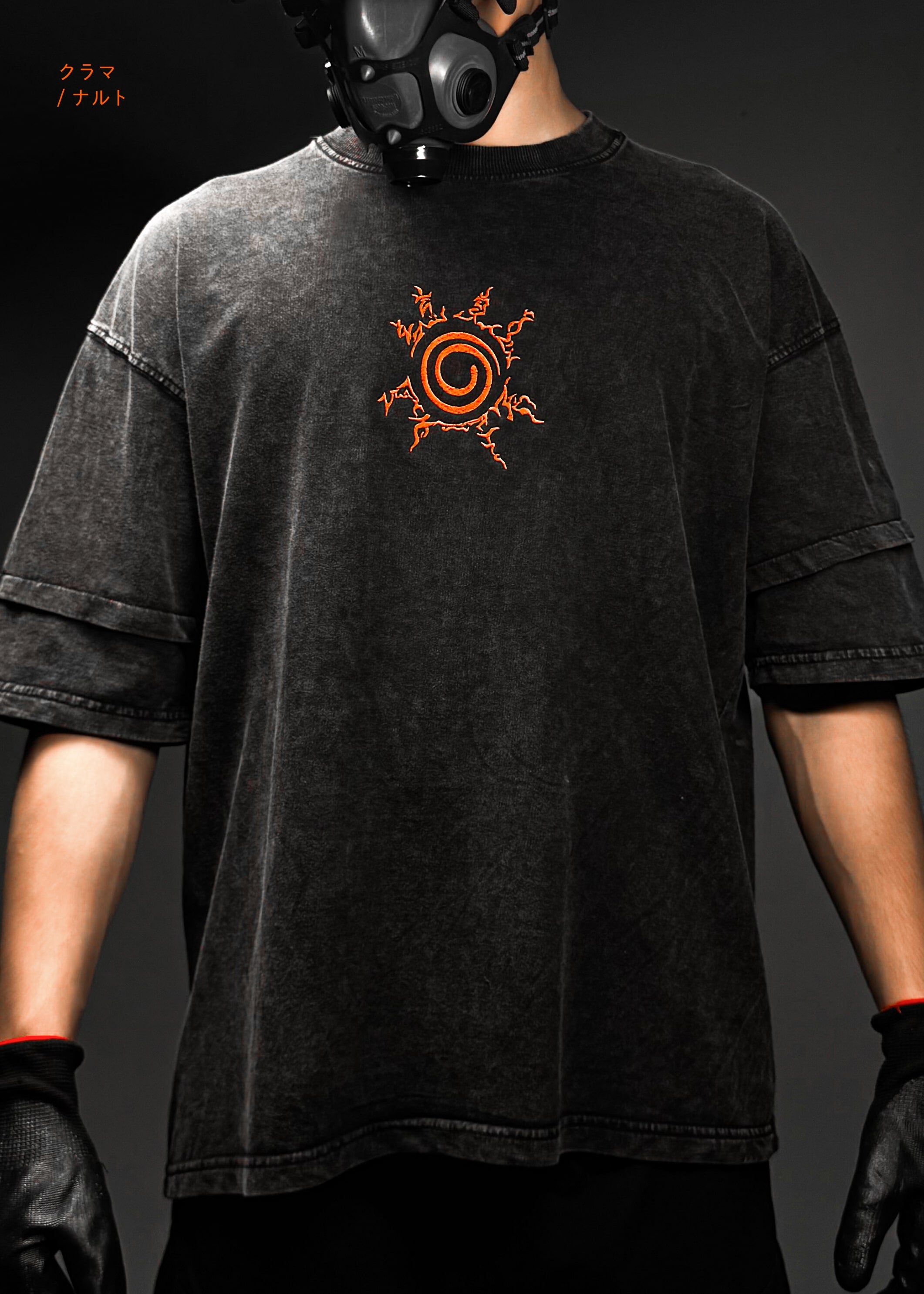 ☆MASSNOUN☆ Tシャツ BIOLOGICAL GASMASK OVERSIZED T-SHIRTS BIOLOGICAL GASMASK OVERSIZED T-SHIRTS - MASSNOUN | 60