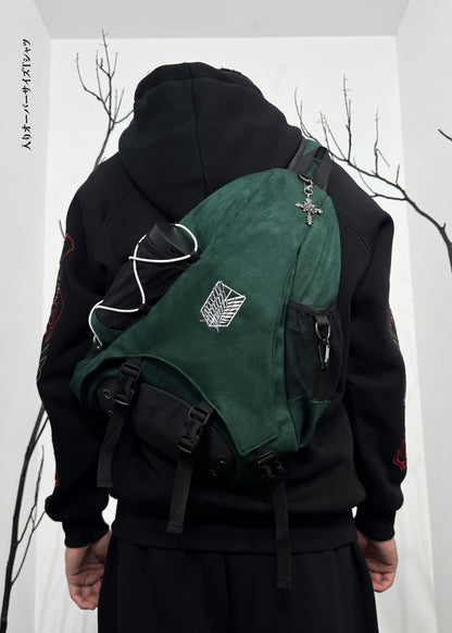 AOT SUEDE / CROSSBODY BACKPACK
