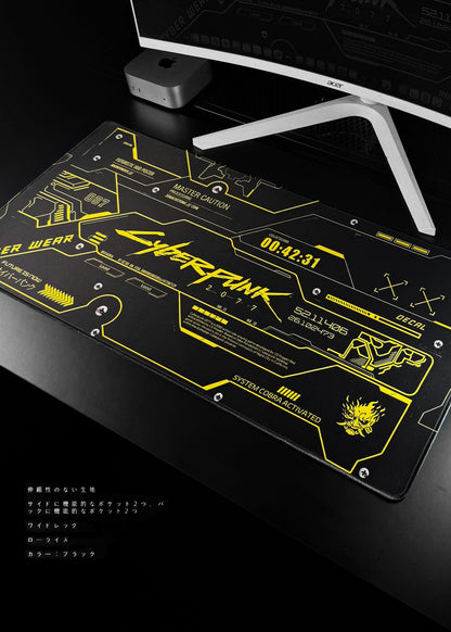 CYBERPUNK / ANTI SLIP / DESK MAT