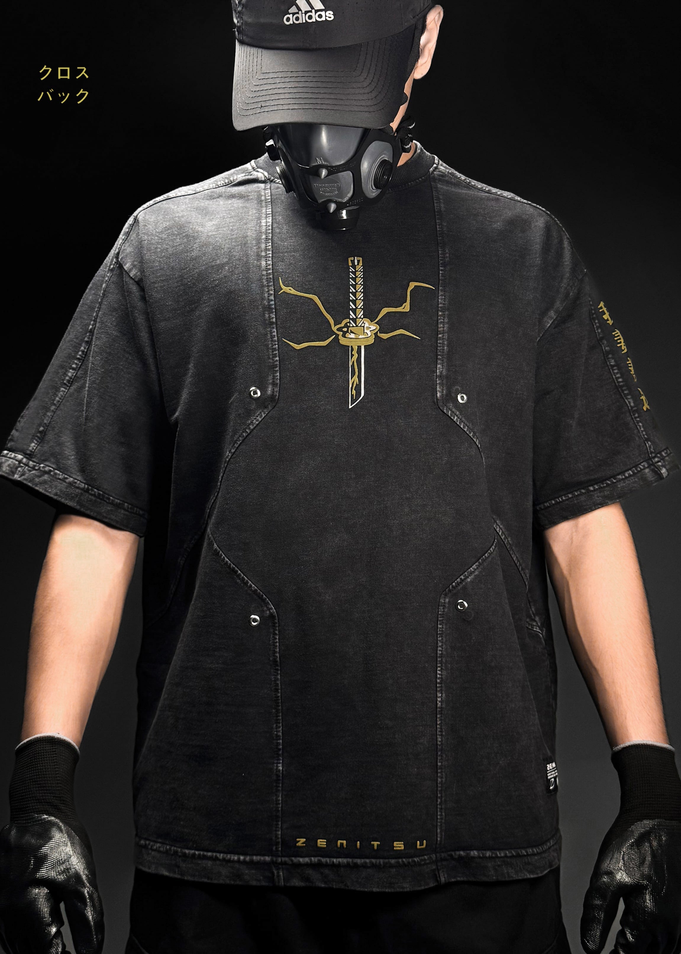 ZENITSU / DEMON SLAYER / WASHED OVERSIZED T-SHIRT – ZENIN