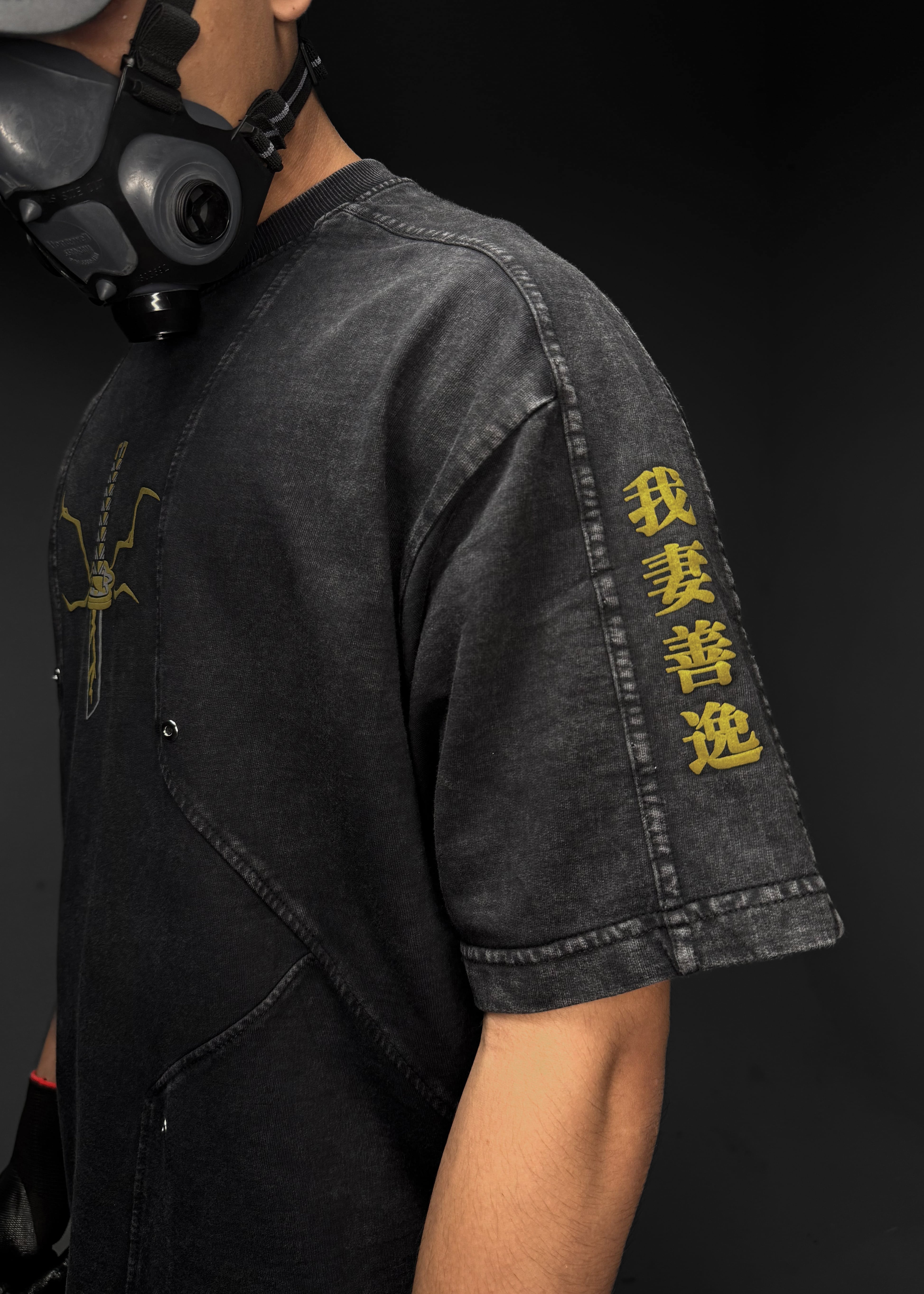 ZENITSU / DEMON SLAYER / WASHED OVERSIZED T-SHIRT – ZENIN